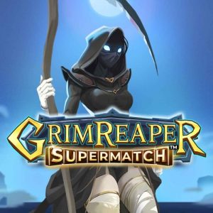 Logo för spelautomaten Grim Reaper Supermatch