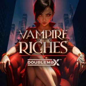Logo för spelautomaten Vampire Riches Doublemax