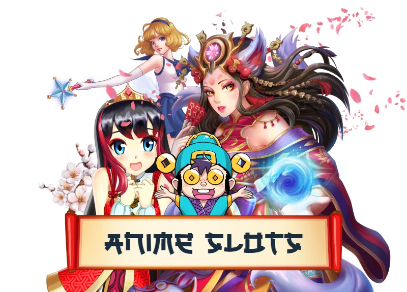 Spelkategorier från olika anime slots 