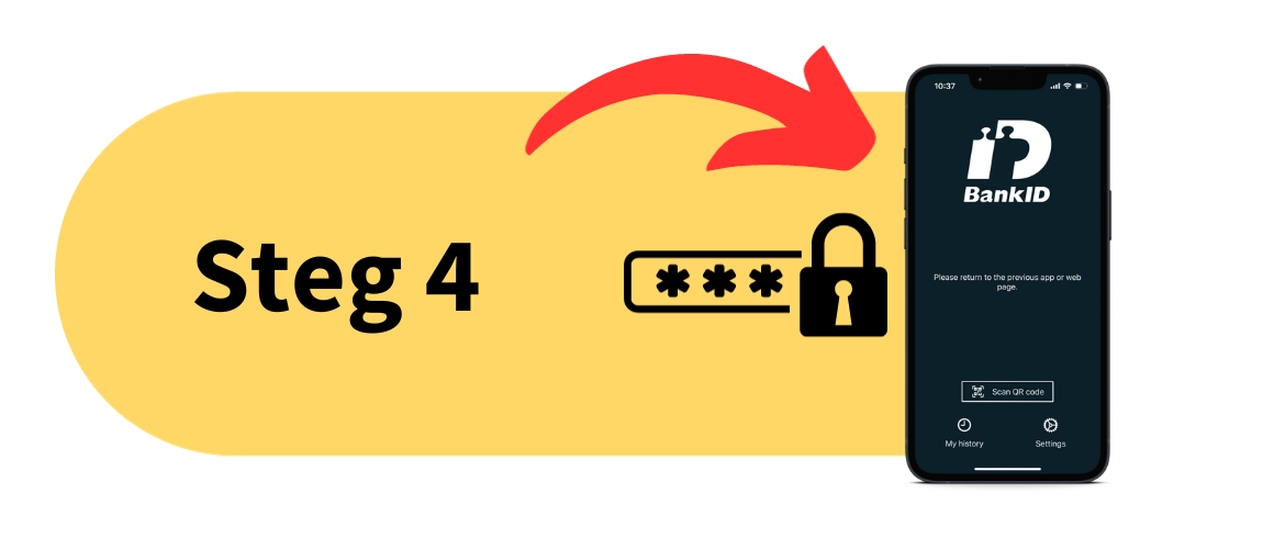 Casino verifiering med mobilt BankID