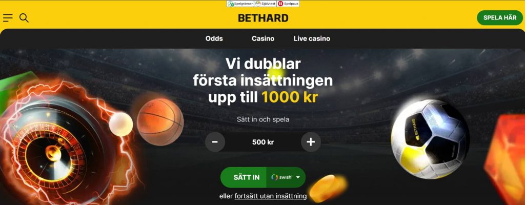 bethard casinos hemsida