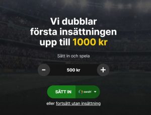 Bethards registeringssida