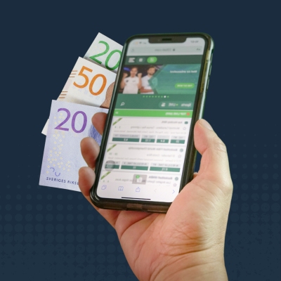 Betalning med riktiga pengar på bettingsida