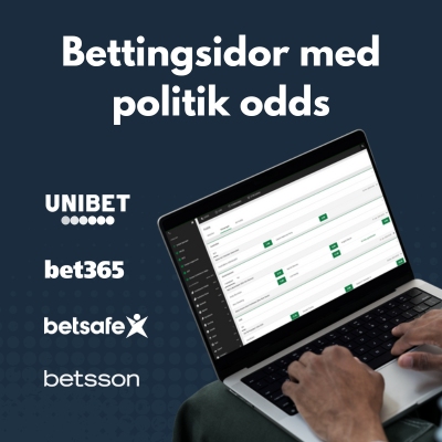 Logos för bettingsidor med politik odds