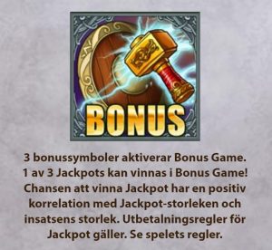 Thors hammare bonus