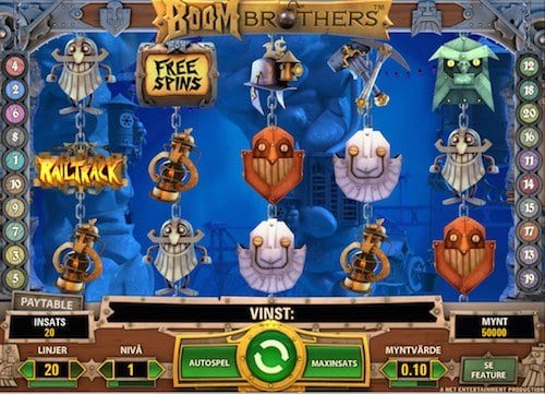 Boom Brothers videoslot