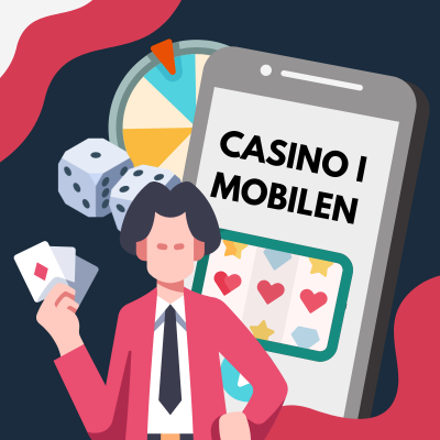 Slots och live casino på mobilen