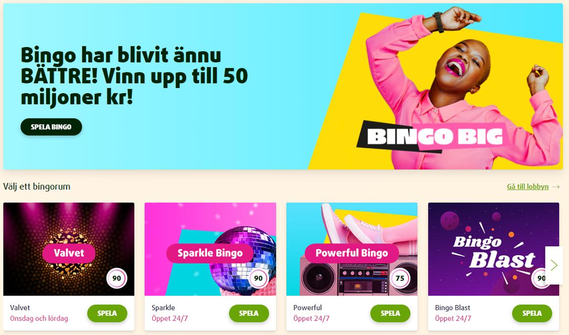 Bingospel på Lottoland Casino med miljonchans