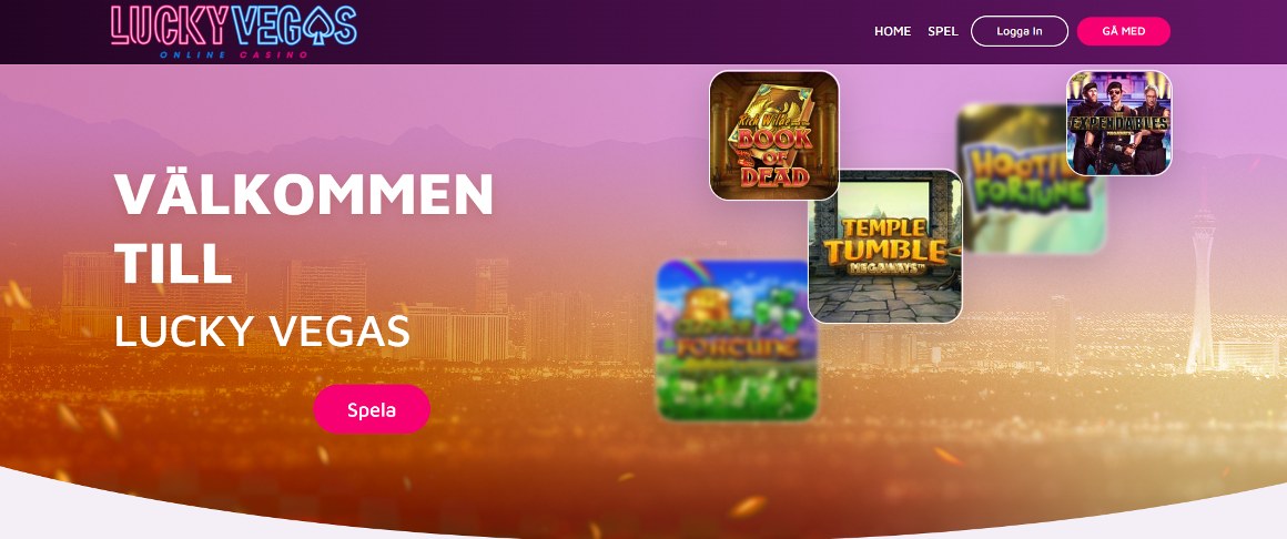 Startsoda för Lucky Vegas casino