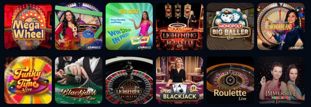 Luna Casino Live Casino