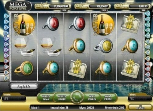 Mega Fortune Videoslot