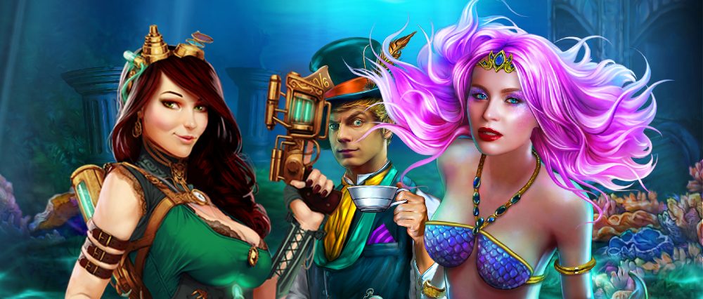 Karaktärer från Mega Moolah spel