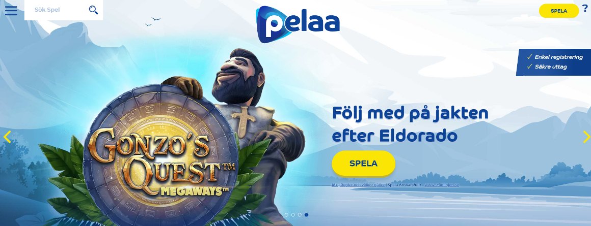 Pelaa Casino hemsida i Sverige
