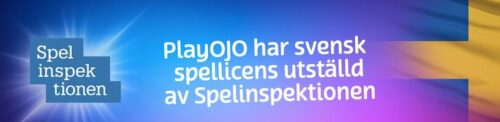 PlayOJO får en svensk licens