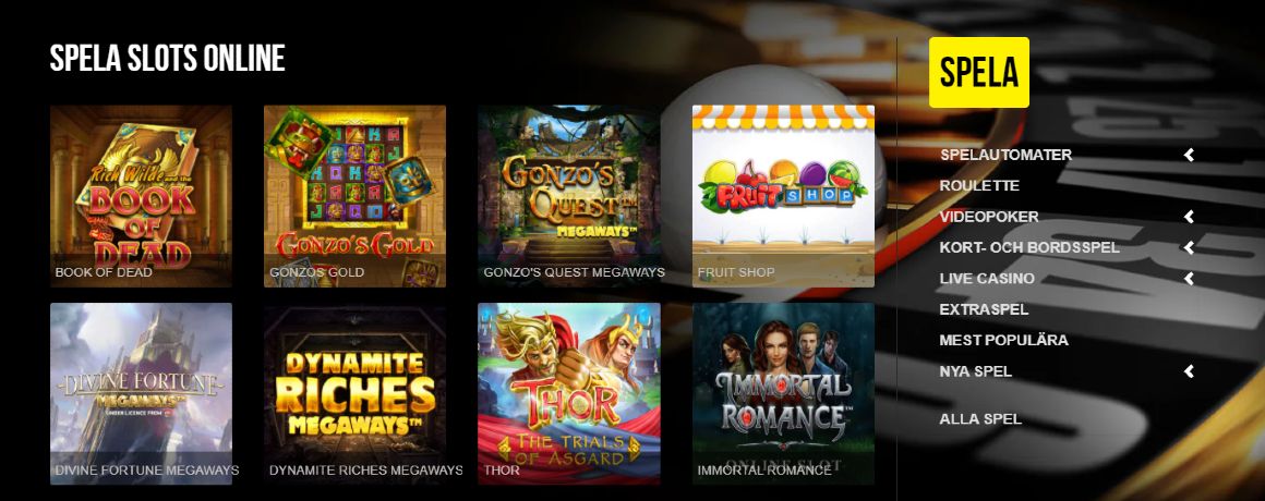 Spelautomater hos Royale500