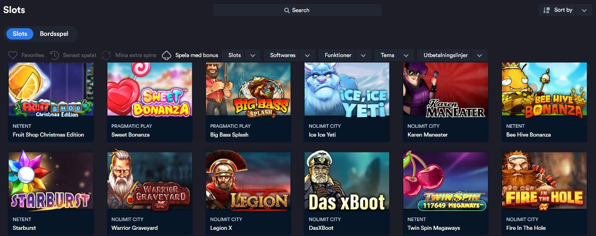 Online slots på Slotsmillion