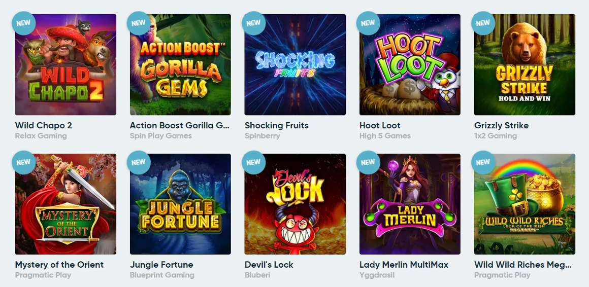 Online slots på SpeedyBet casino