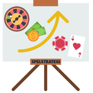 Spelstrategi för att öka vinster hos casinon på nätet