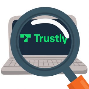 Granskning av Trustly casino på dator