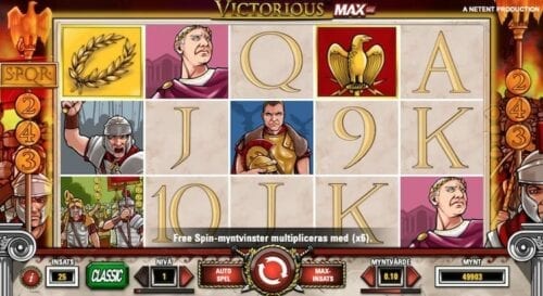 Victorious MAX slot recension