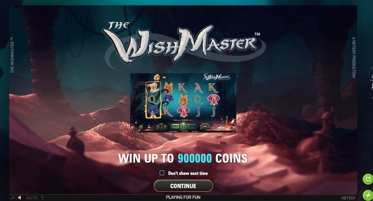 The wish master slot