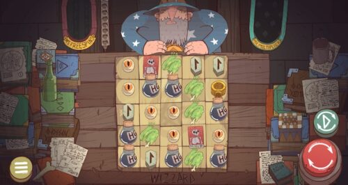 Wizzard slot från Casumo