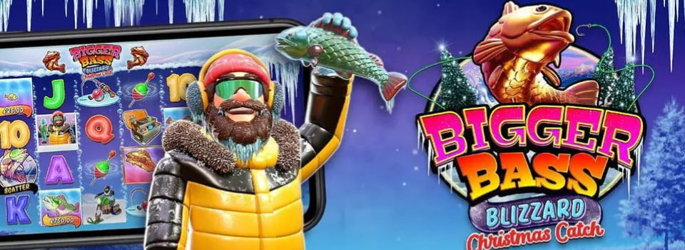 Bigger Bass Blizzard Christmas Catch på mobil