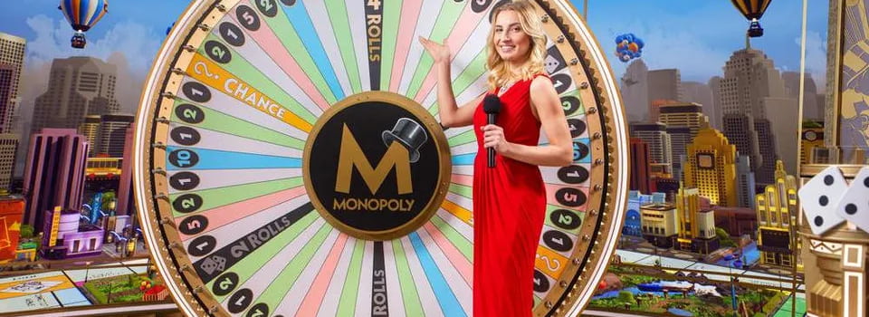 Monopoly Live dealer och lyckohjul
