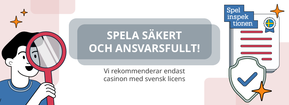 Casinon med svensk spellicens