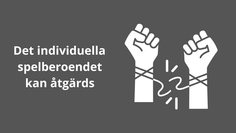 Spelberoende kan behandlas enligt överläkare på beroendecentrum