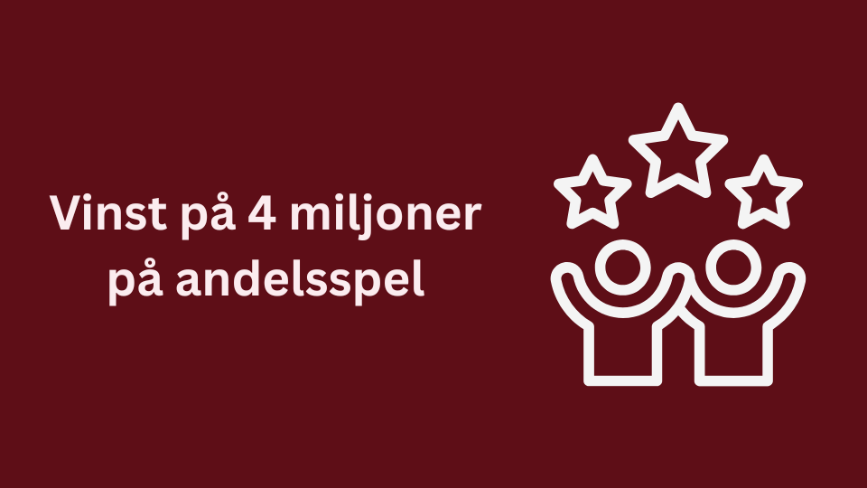 Vinst på 4 miljoner på andelsspel i Klippan