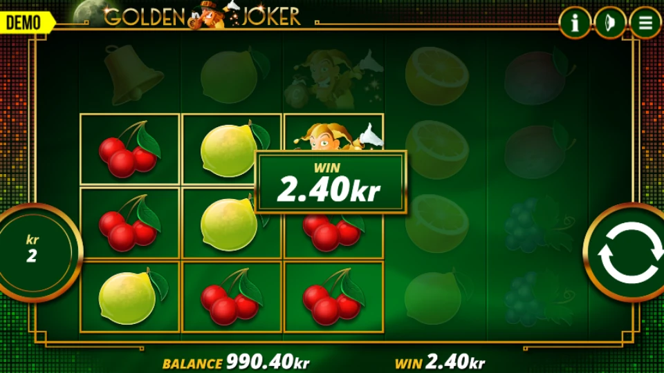 Golden Joker vinst