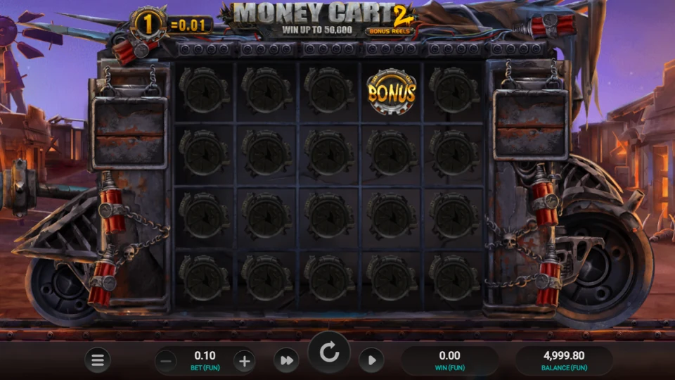 Money Cart 2 spelplan