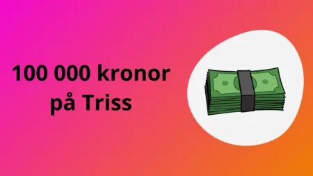 Lube från Klagshamn vann 100 000 kronor