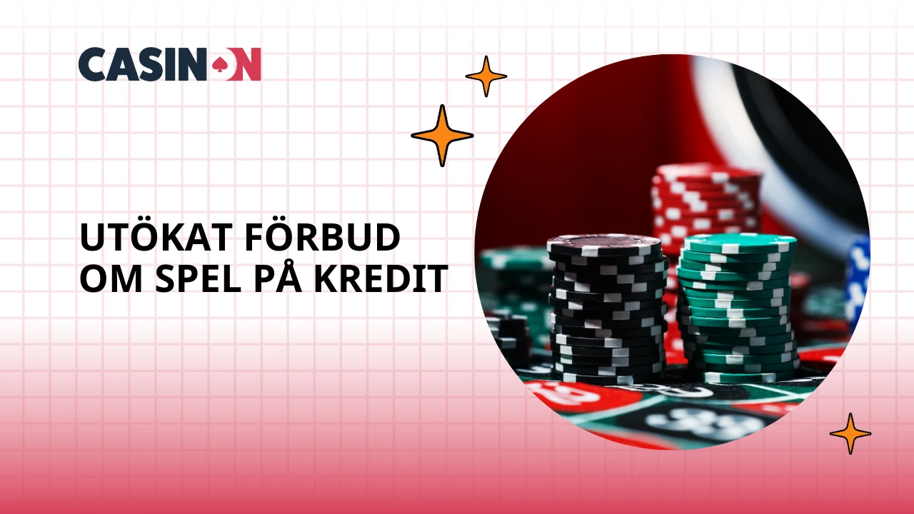 Beslut om utökat förbud om spel på kredit taget