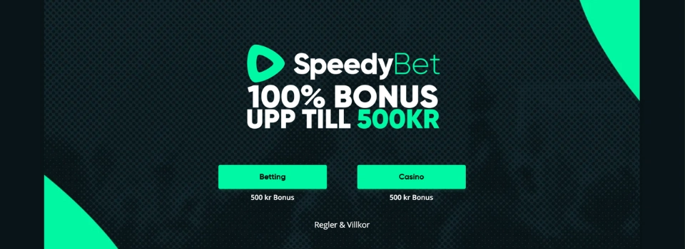 Speedybet casino hemsida i Sverige
