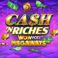 Cash N Riches Wowpot Megaways logotyp