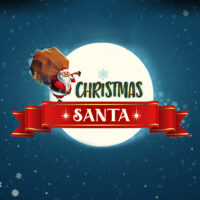 Christmas Santa logotyp